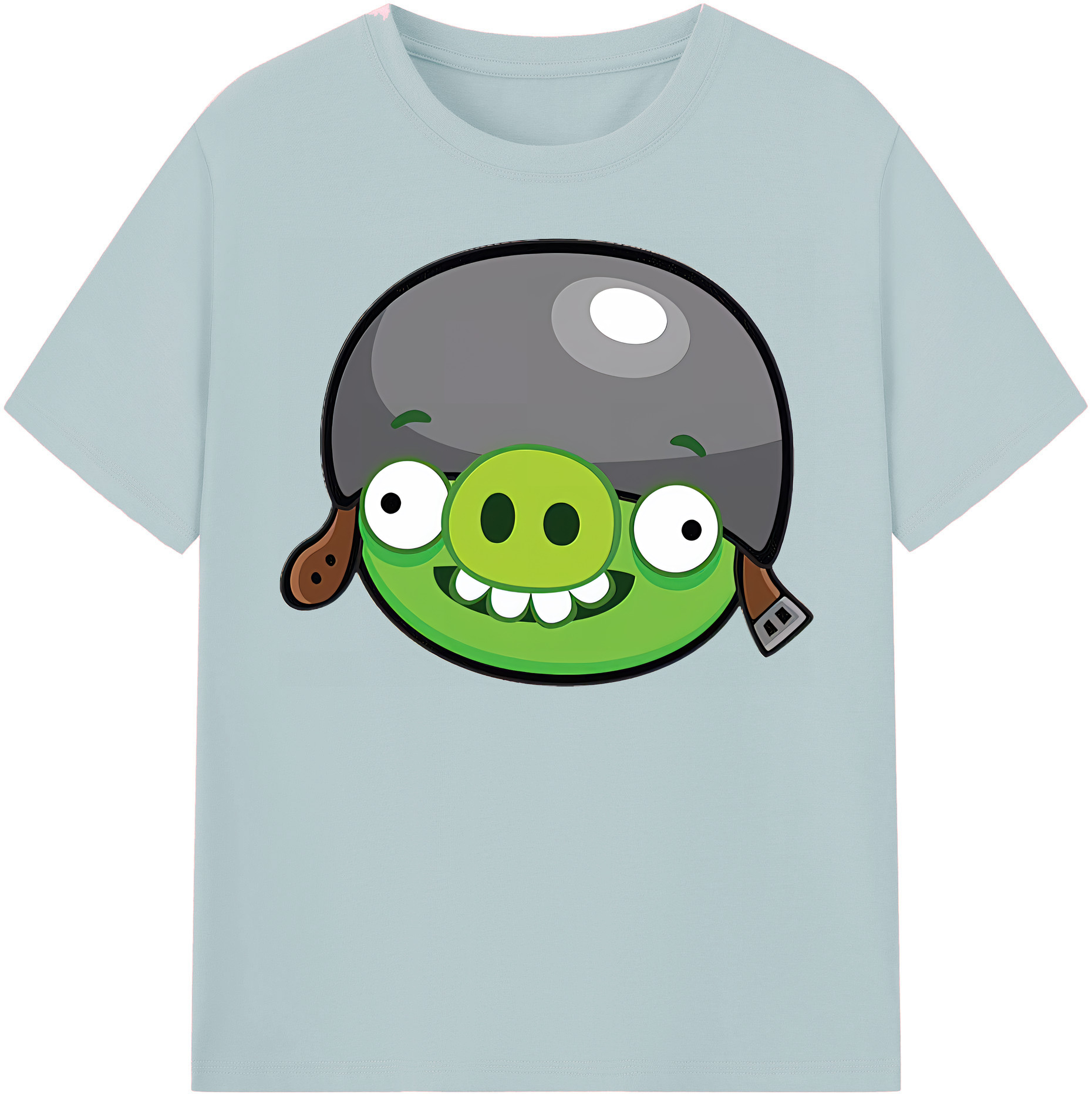 （画像用） Angry Birds アングリーバード 綿100％半袖Tシャツ（フロントプリント）